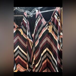 Striped V-Neck Women’s Top